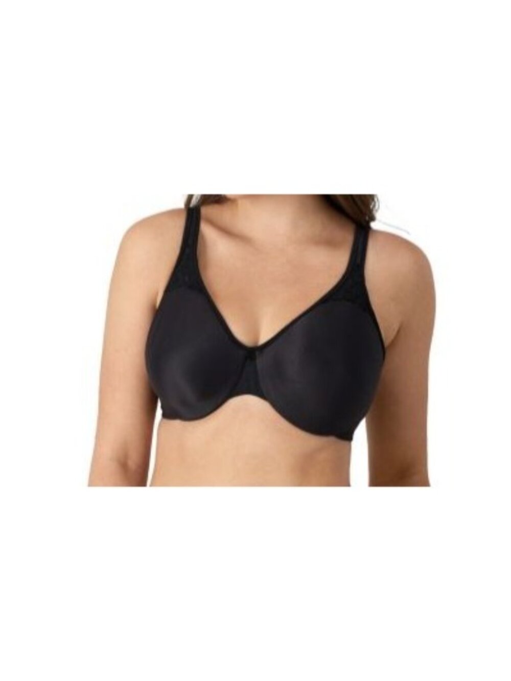 Bali Passion Full Coverage Seamless Minimizer Underwire Bra 3385 Black 40G NEW
